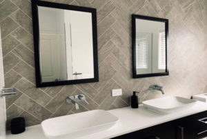 Toowoomba Bathroom Renovations - Bathroom Mirror & Double Vanity